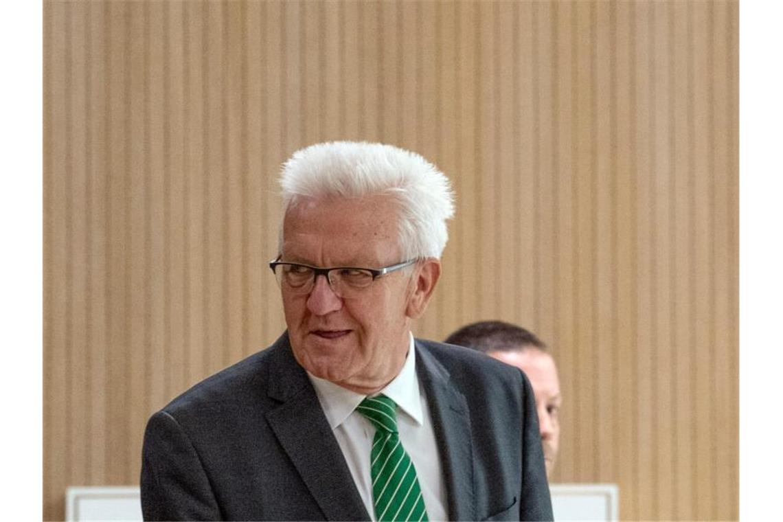 Winfried Kretschmann, der Ministerpräsident von Baden-Württemberg. Foto: Sebastian Gollnow