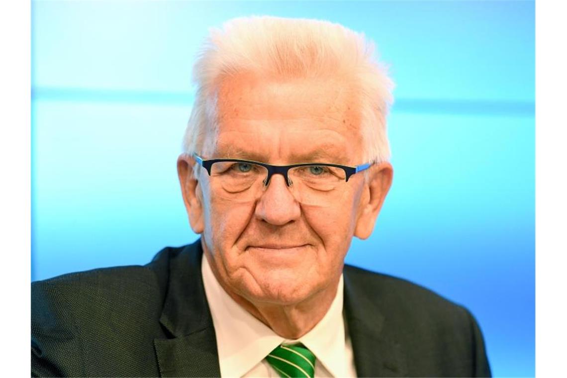 Kretschmann fühlt sich gesund und fit Winfried Kretschmann. Foto: Bernd Weißbrod