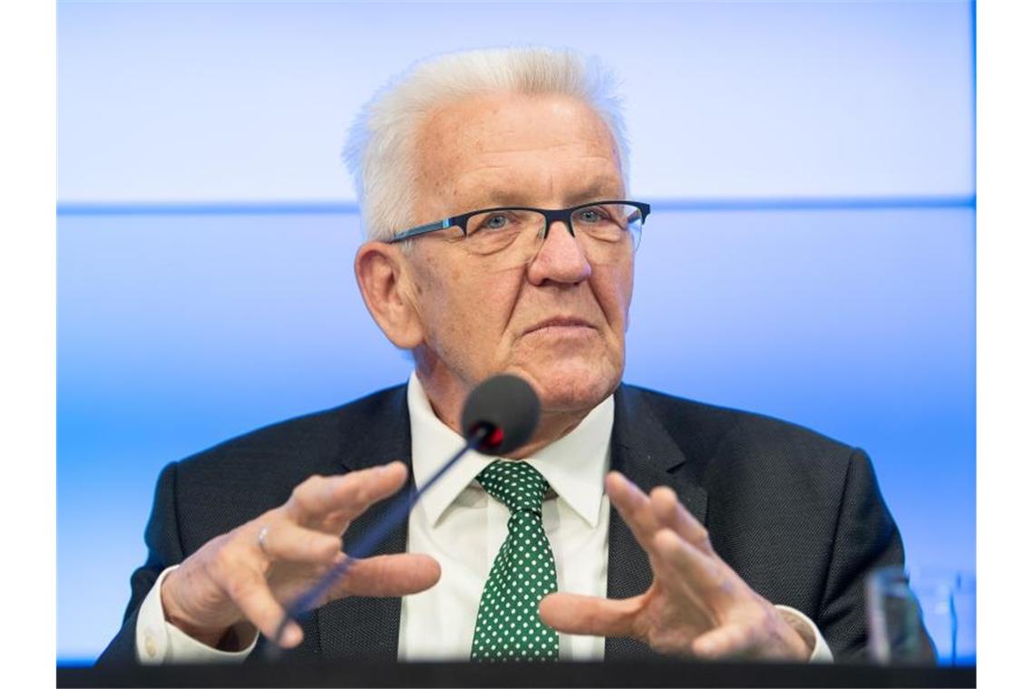 Kretschmann zur Klimakrise: Gute Ideen müssen geprüft werden Winfried Kretschmann. Foto: Sebastian Gollnow/Archivbild