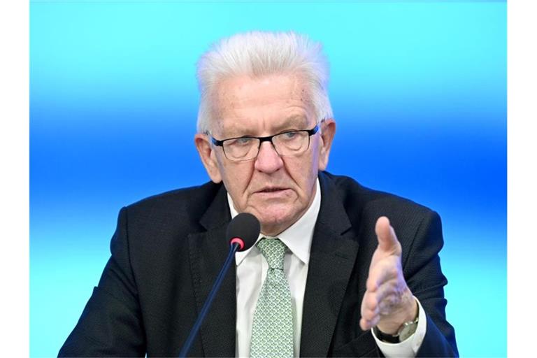 Winfried Kretschmann (Grüne). Foto: Bernd Weissbrod/dpa