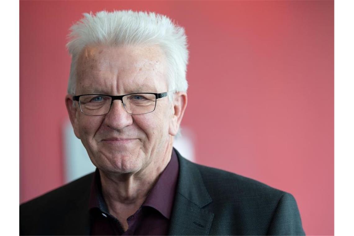 Kretschmann über Kanzlerkandidatur: „Spannend ist es schon“ Winfried Kretschmann (Grüne), Ministerpräsident von Baden-Württemberg. Foto: Marijan Murat/dpa