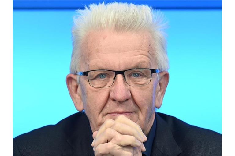 Winfried Kretschmann (Grüne), Ministerpräsident von Baden-Württemberg. Foto: Bernd Weißbrod/dpa