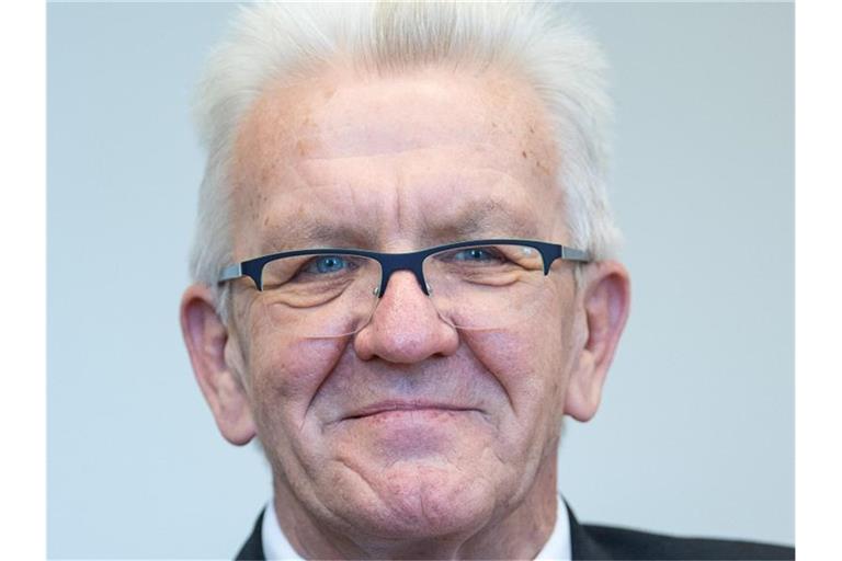 Winfried Kretschmann (Grüne), Ministerpräsident von Baden-Württemberg. Foto: Sebastian Gollnow/Archivbild
