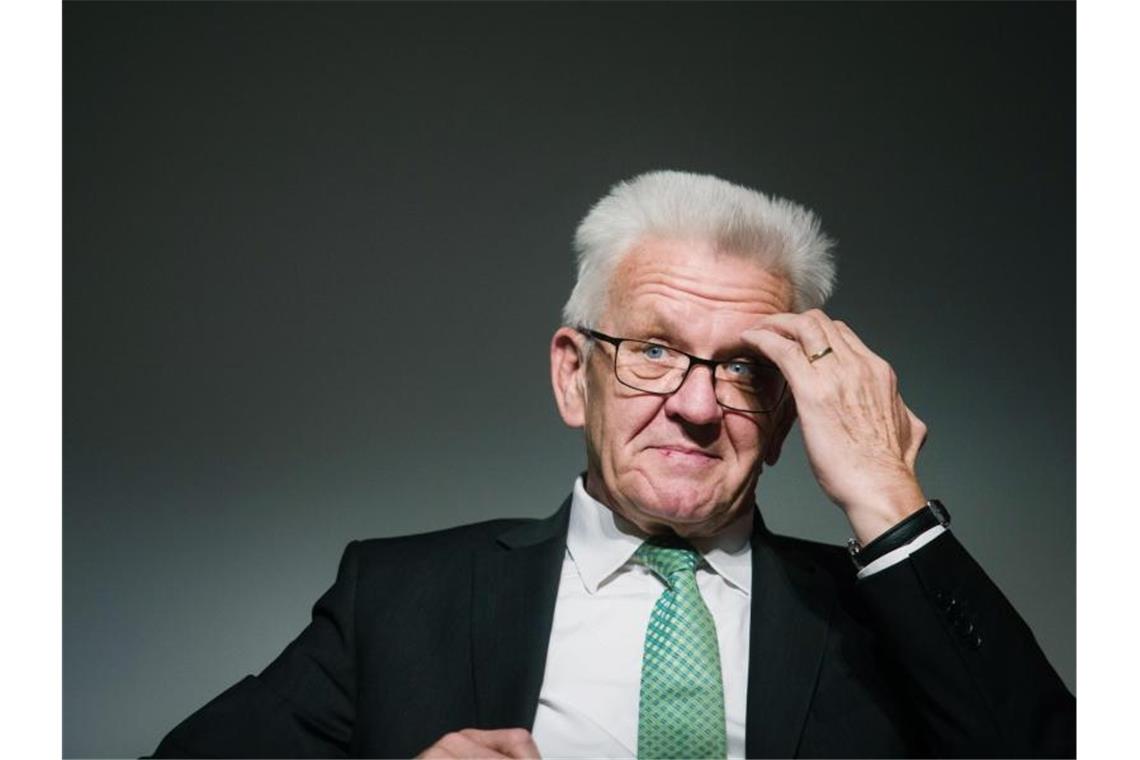 Winfried Kretschmann (Grüne), Ministerpräsident von Baden-Württemberg. Foto: Christoph Schmidt/Archivbild