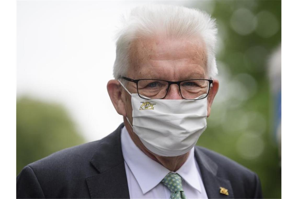 Winfried Kretschmann (Grüne), Ministerpräsident von Baden-Württemberg. Foto: Robert Michael/dpa-Zentralbild/ZB/Archivbild