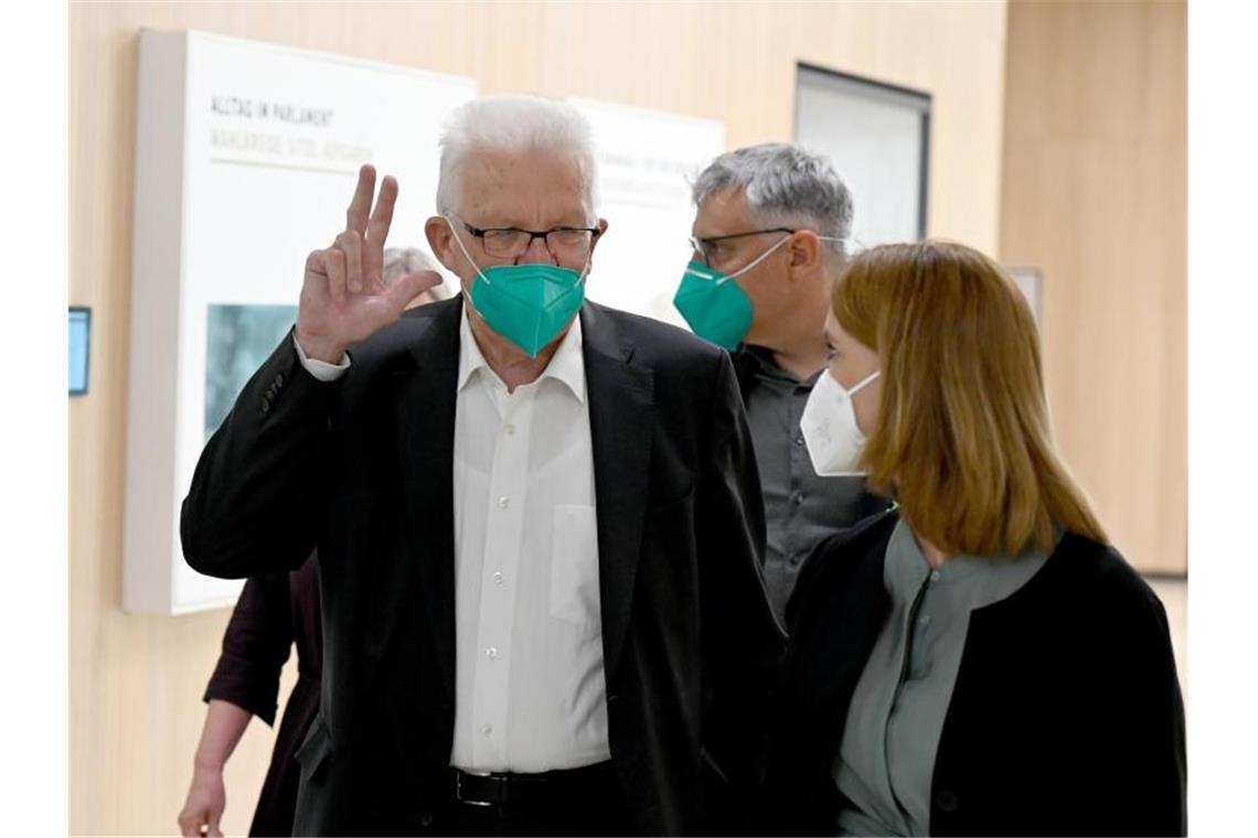 Kretschmann: Im Pandemiefall härter durchgreifen dürfen