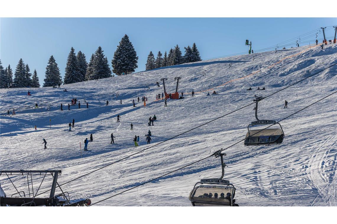Wintersport am Feldberg (Archiv).
