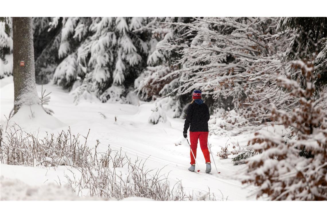 Wintersportler können sich derweil über die schönen Seiten der Jahreszeit freuen.
