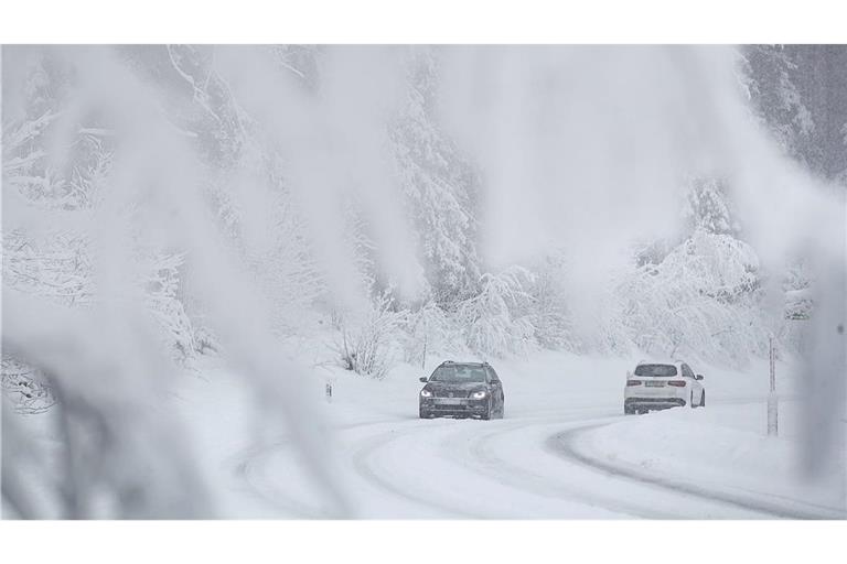 Winterszenen im Schwarzwald (Archiv).