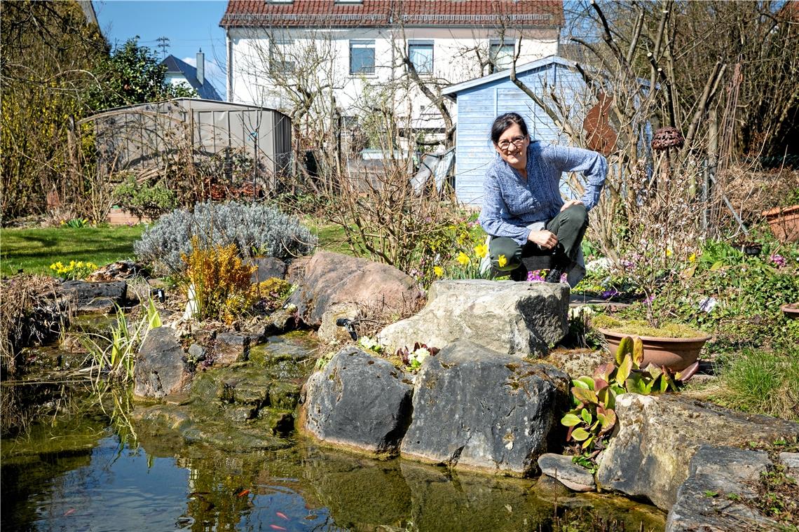 Wir begleiten die Hobbygärtnerin Steff Layer durchs Jahr. Sie freut sich auf die kommenden Monate – trotz viel Arbeit im Garten. Foto: A. Becher