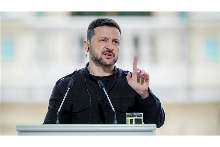 „Wir erwarten, dass Russland die Feuerpause bestätigt“, schrieb der ukrainische Staatschef.