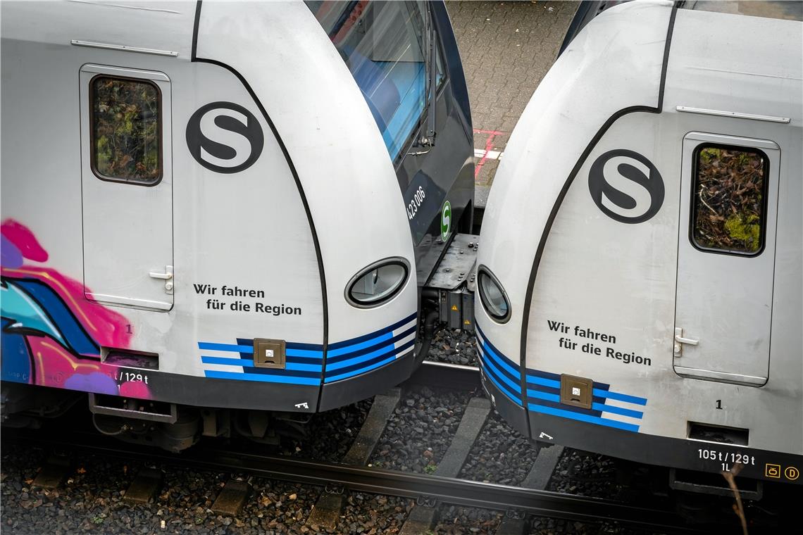 „Wir fahren für die Region“ – nicht so jedoch am Montag, denn der Warnstreik legte den Schienenverkehr komplett lahm. Foto: Alexander Becher