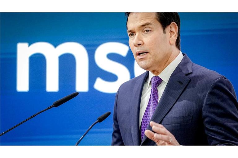 "Wir gehören zusammen", sagte US-Außenminister Rubio.