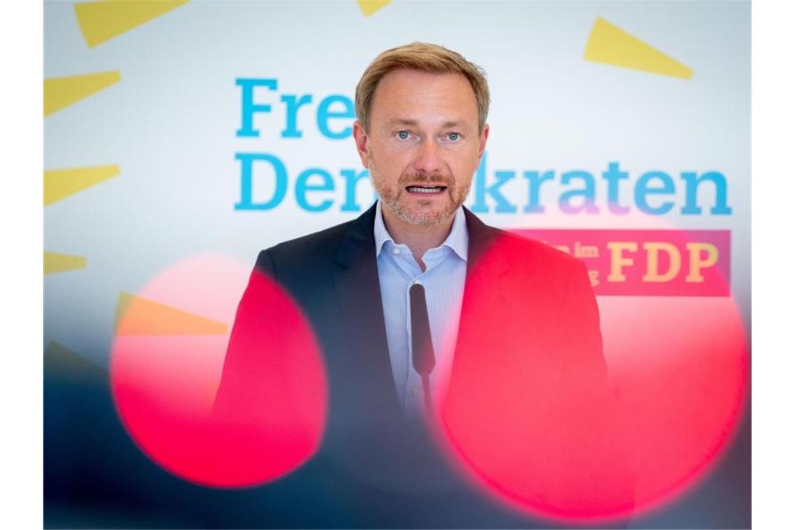 „Wir sind gesprächsbereit, wenn die Inhalte stimmen“, sagt Christian Lindner. Foto: Kay Nietfeld/dpa