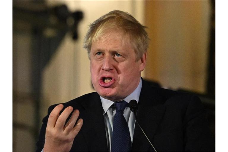 „Wir sind nicht anti-russisch“: Boris Johnson. Foto: Leon Neal/PA/dpa