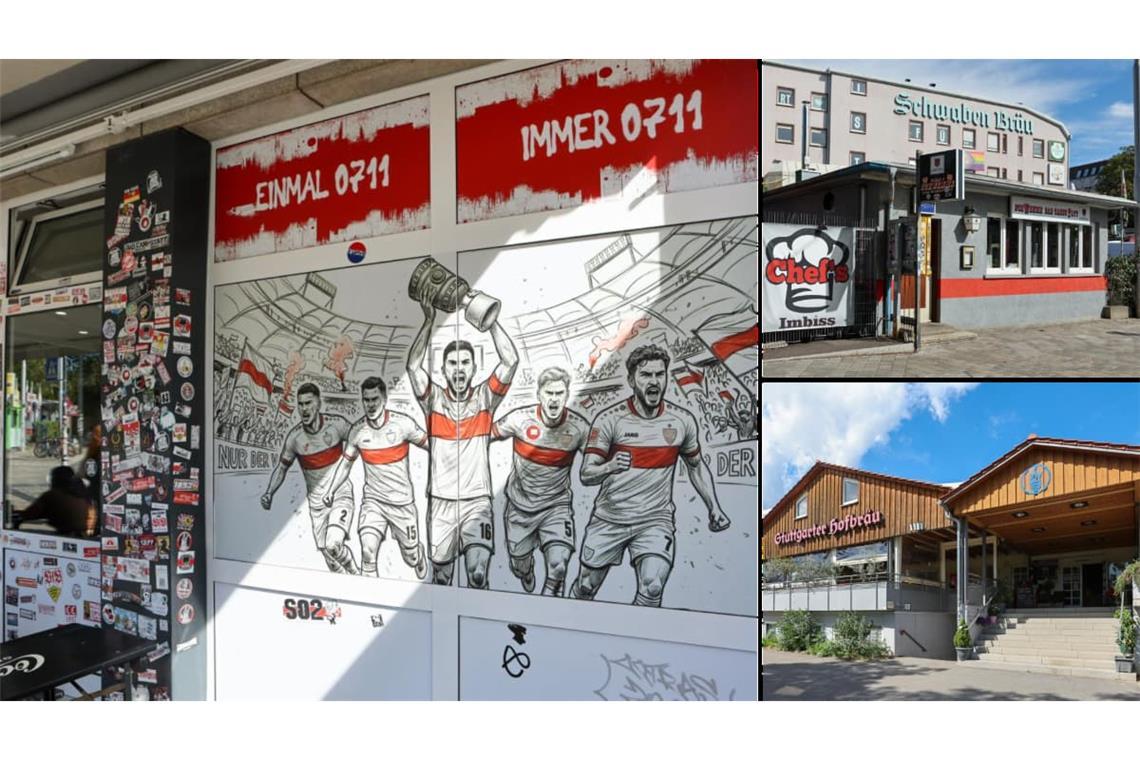 Wir stellen eine Auswahl an (Food)-Spots vor, die bei VfB-Fans beliebt sind