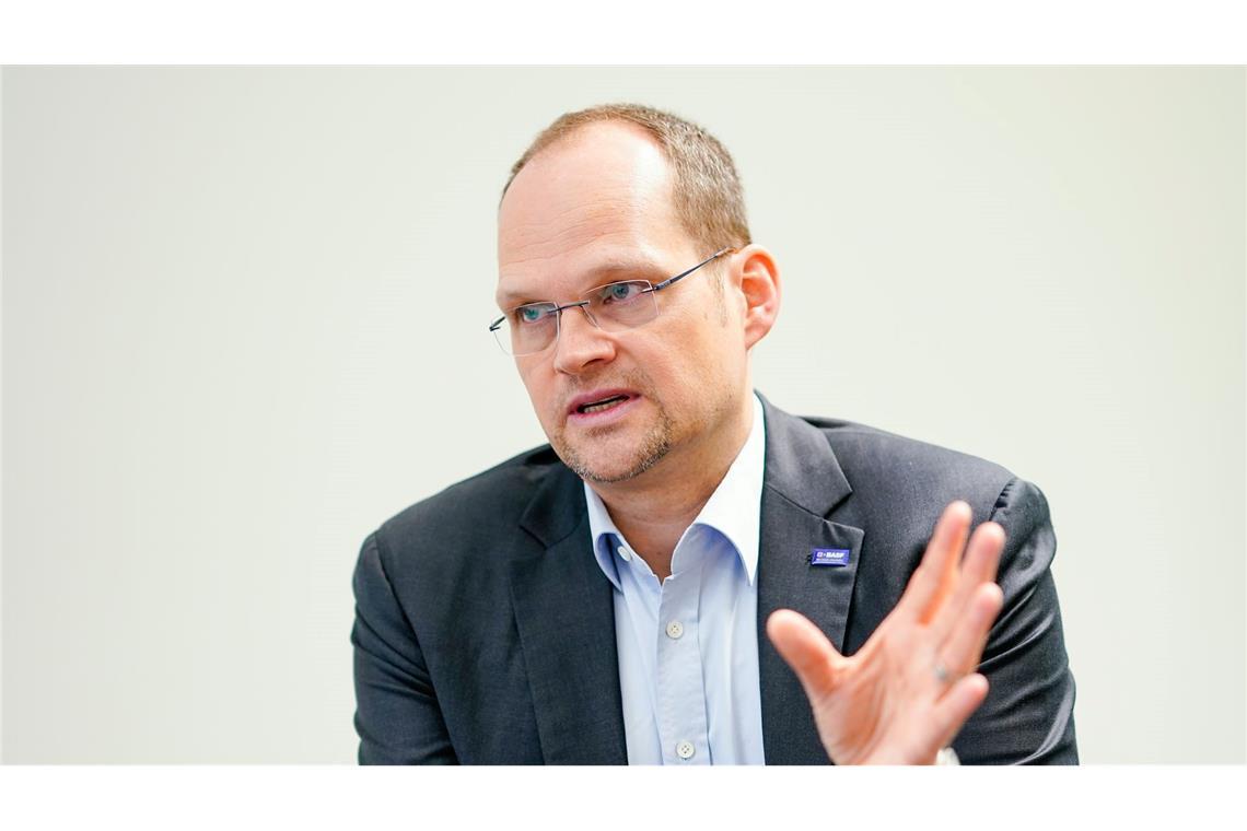 "Wir werden das US-Geschäft weiter absichern, fortführen und ausbauen", sagt BASF-Finanzchef Dirk Elvermann.