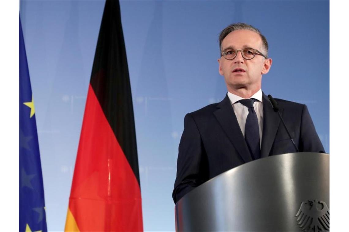 „Wir werden uns jetzt ganz genau anschauen, wie sich das Sicherheitsgesetz konkret auswirkt. Es geht jetzt vor allem darum, ob China sich an seine internationalen Verpflichtungen hält“, sagt Heiko Maas. Foto: Michael Sohn/POOL AP/dpa