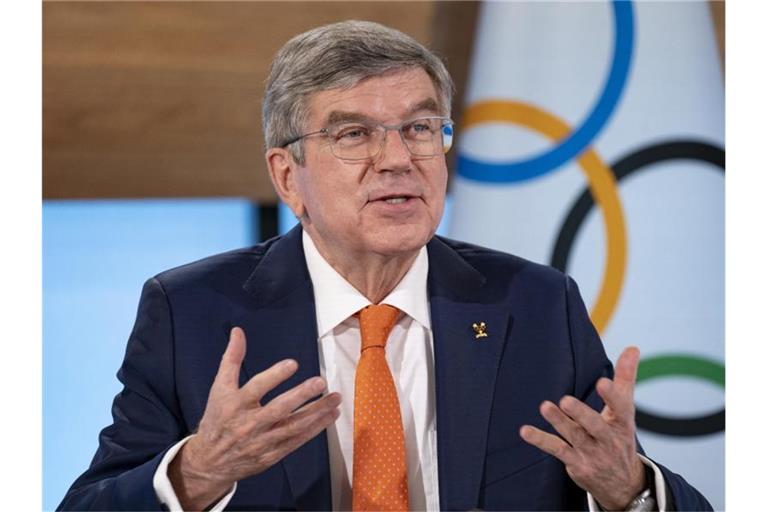 Wirbt nach dem Ausschluss ausländischer Zuschauer von den Sommerspielen in Tokio um Verständnis: IOC-Präsident Thomas Bach. Foto: Greg Martin/IOC/dpa