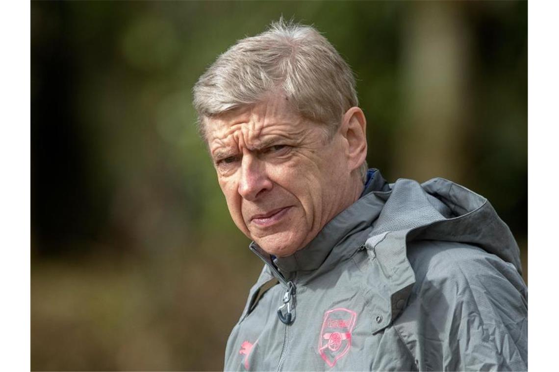 Wird als kommender Trainer des FC Bayern gehandelt: Arsène Wenger. Foto: Victoria Jones/PA Wire/dpa