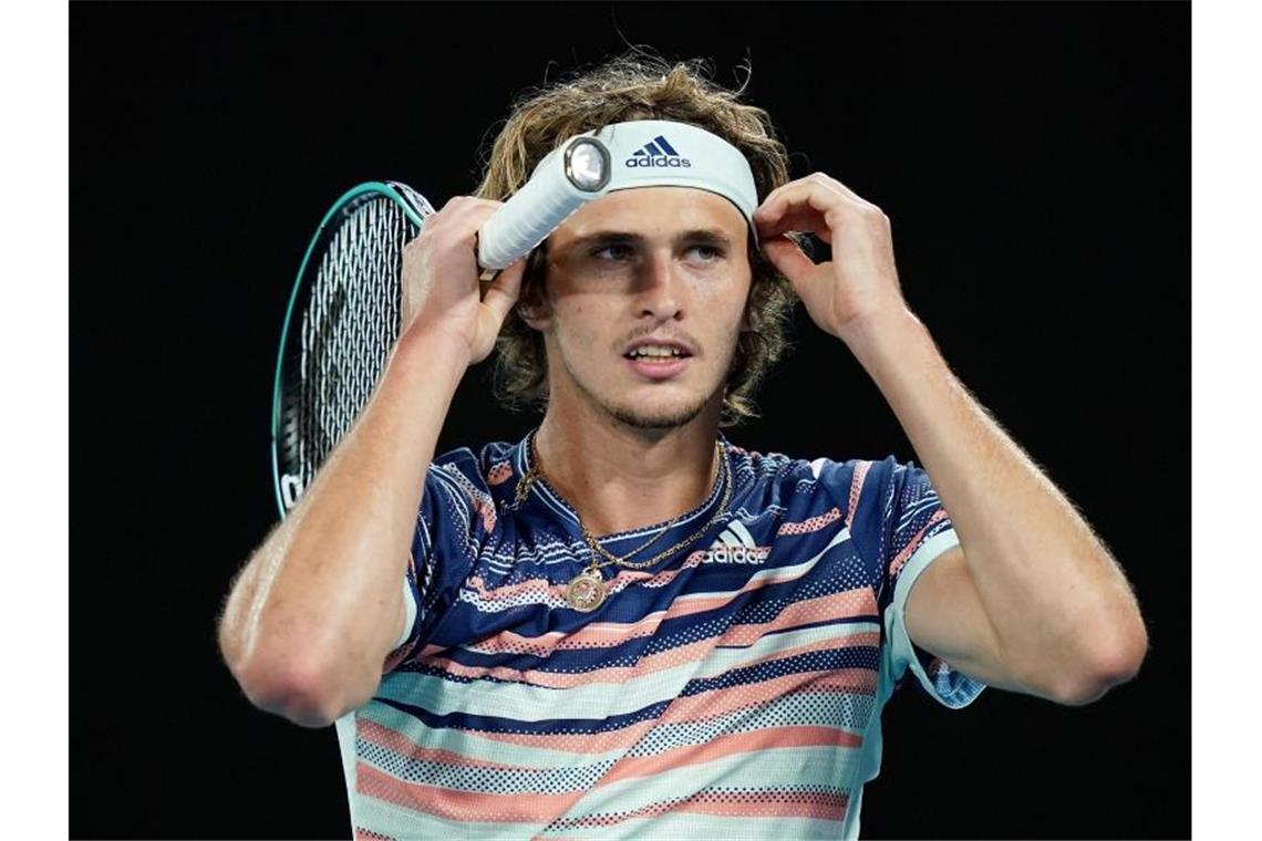 Kerber freut sich auf New York - Zverev trifft auf Murray Wird beim Masters-Turnier in New York auf Andy Murray treffen: Alexander Zverev. Foto: Scott Barbour/AAP/dpa