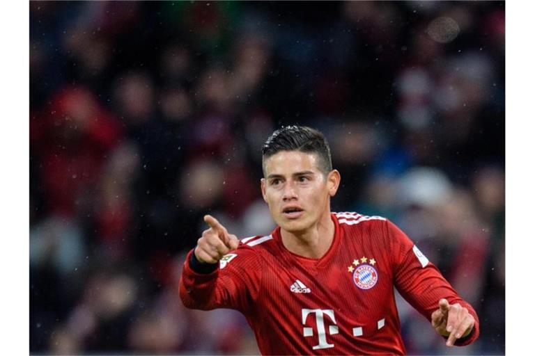 Wird den FC Bayern München verlassen: James Rodríguez. Foto: Matthias Balk