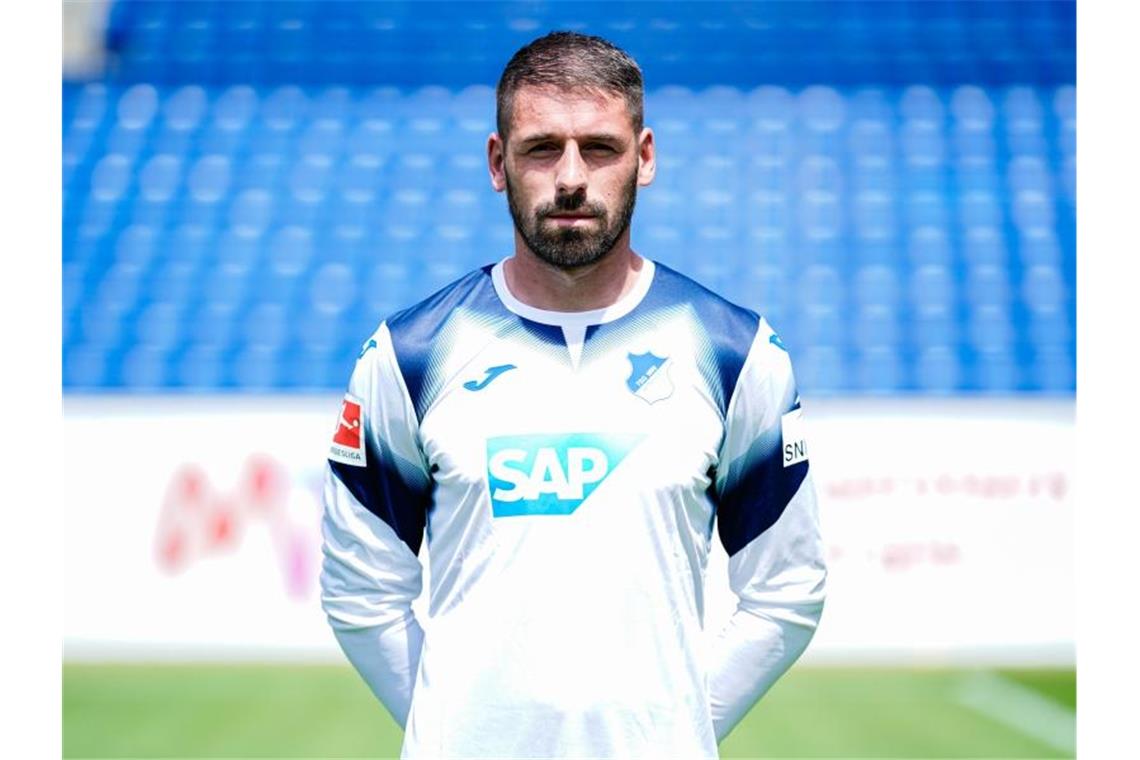 Wird für Hoffenheim beim Spiel gegen KAA Gent im Tor stehen: Philipp Pentke. Foto: Uwe Anspach/dpa