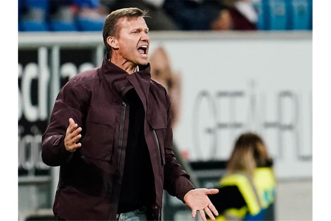 Wird Leipzig beim RB-Gastspiel bei Union Berlin erneut fehlen: Trainer Jesse Marsch. Foto: Uwe Anspach/dpa