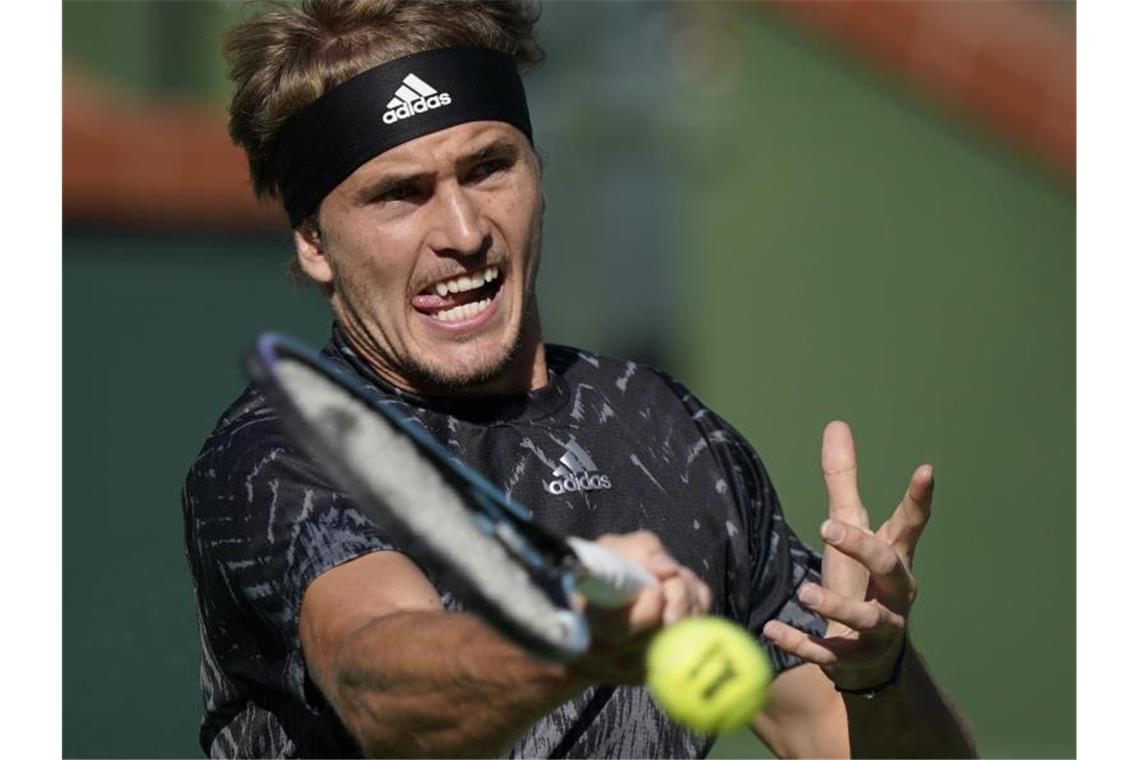 Wird nicht beim Davis Cup aufschlagen: Alexander Zverev. Foto: Mark J. Terrill/AP/dpa