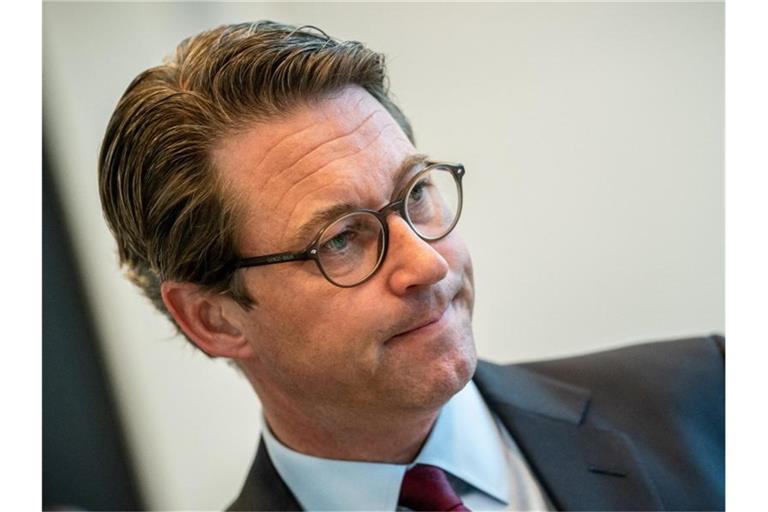 Wird nicht froh mit der geplatzten Pkw-Maut: Bundesverkehrsminister Andreas Scheuer (CSU). Foto: Michael Kappeler/dpa