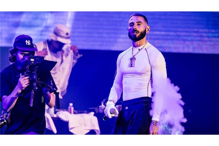 Wird nicht in Stuttgart auftreten: Rapper Shindy (Archivbild)