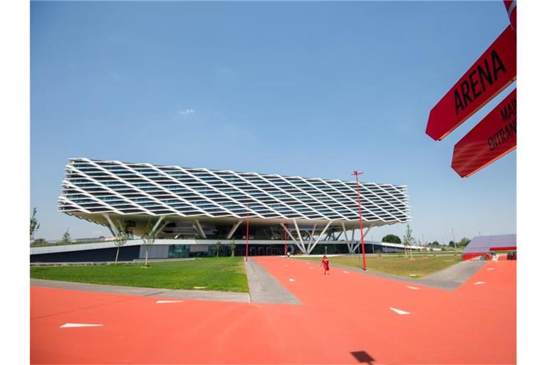 Wird Quartier des DFB-Teams bei der EM 2020: Der Adidas-Campus in Herzogenaurach. Foto: Nicolas Armer