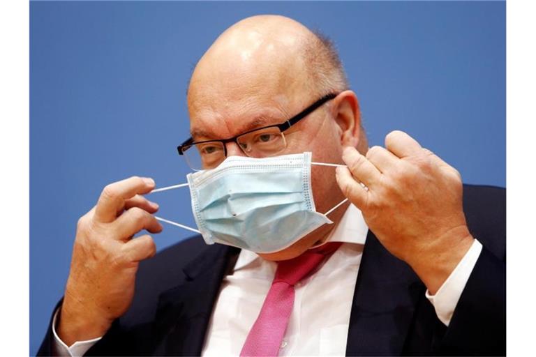 Wirtschaftsminister Peter Altmaier (CDU) ist gegen ein Recht auf Homeoffice. Foto: Michele Tantussi/Reuters-Pool/dpa
