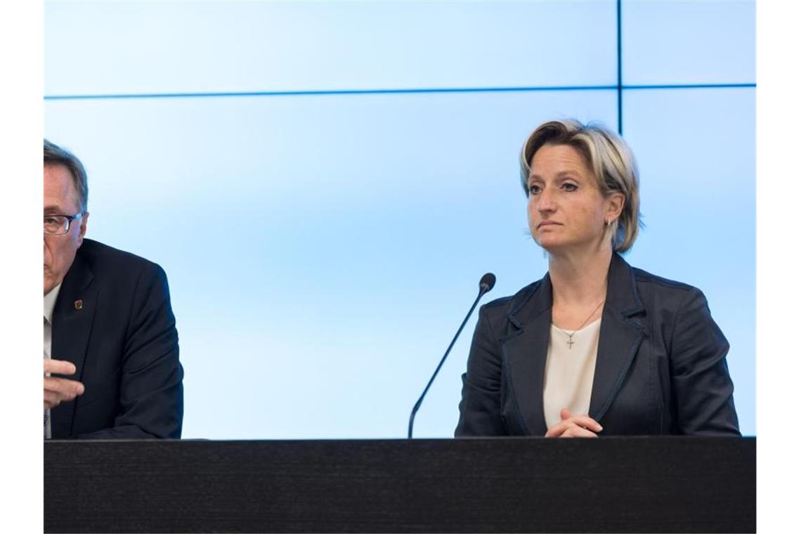 Standort-Entscheidung für KI-Campus verzögert sich weiter Wirtschaftsministerin Nicole Hoffmeister-Kraut (CDU) von Baden-Würtemberg. Foto: picture alliance / Sebastian Gollnow/dpa/Archivbild