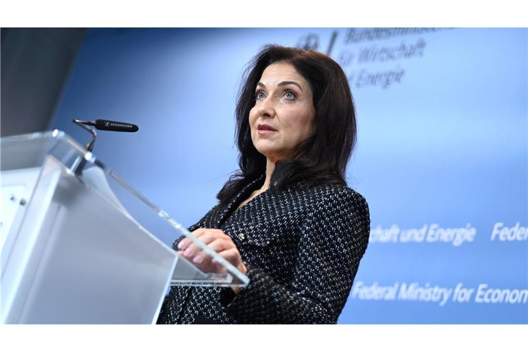 Wirtschaftsministerin Reiche in Berlin.