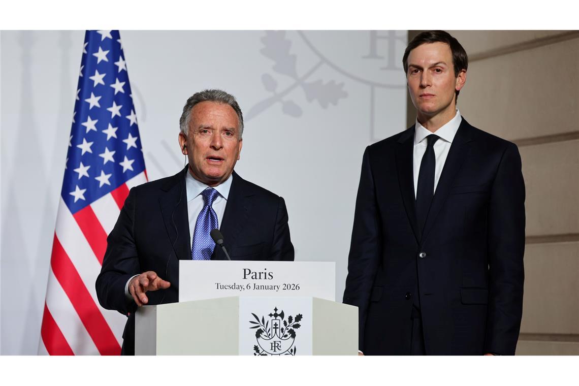 Witkoff und Kushner sollen einem Medienbericht zufolge bei den Verhandlungen dabei sein. (Archivbild)