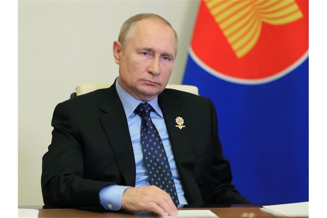 Putin: Erhöhte Gaslieferungen nach Europa im November Wladimir Putin, Präsident von Russland. Foto: Evgeniy Paulin/Pool Sputnik Kremlin/AP/dpa