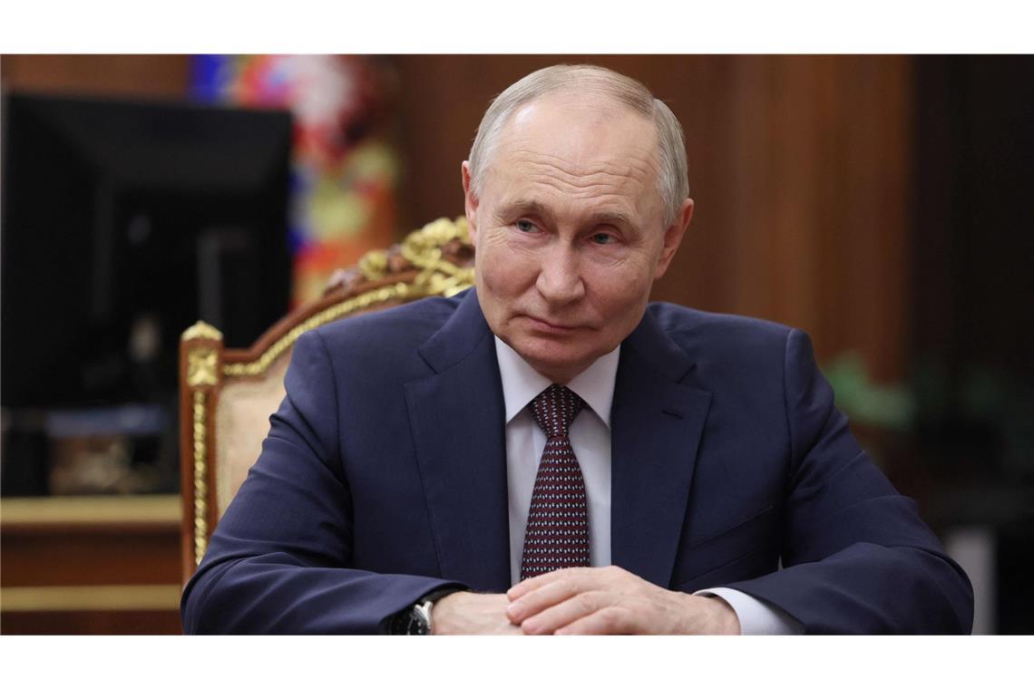 Wladimir Putin räumt den Europäern laut eigener Aussage eine Rolle bei möglichen Verhandlungen im Ukrainekrieg ein.