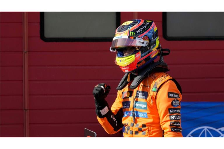 WM-Spitzenreiter Oscar Piastri schnappte sich die Pole Position in Imola.