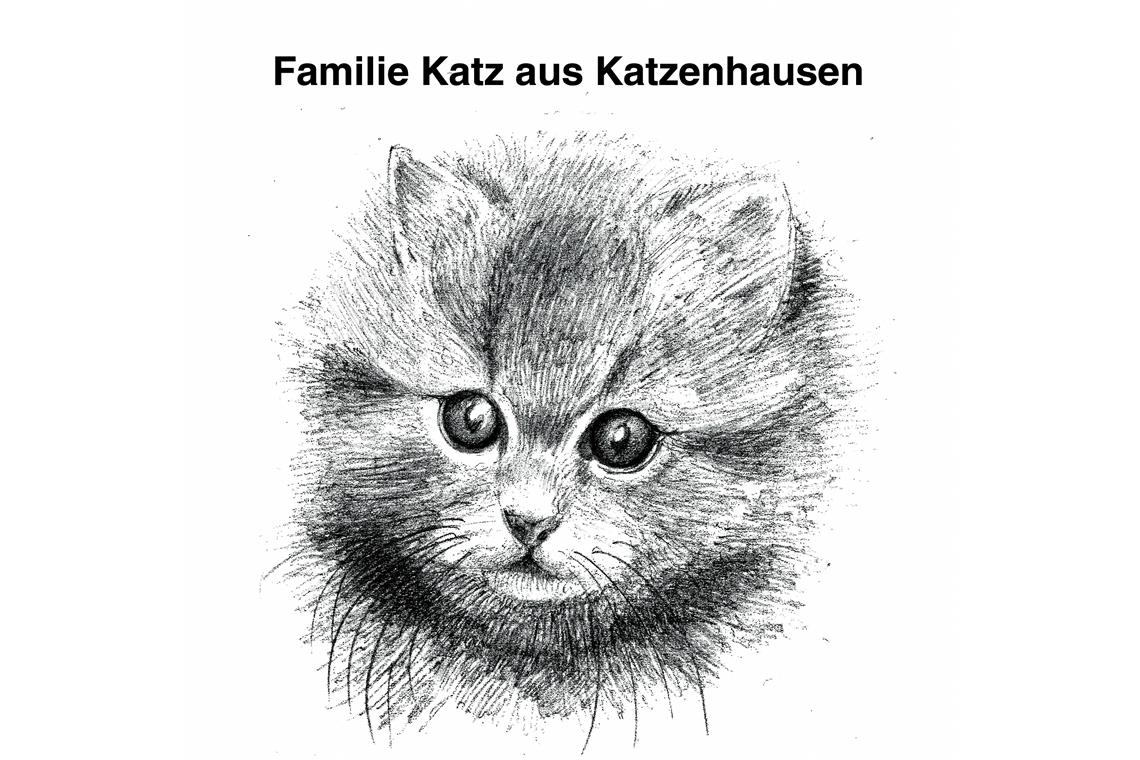 Neue Bücher vom Murrhardter Kater Tutu Wo kleine Katzen drauf sind, sind auch welche drin – das Titelbild des Kinderbuchs mit einer Zeichnung von U. Weckerle. Foto/Grafik: Verlag Manfred Hennecke