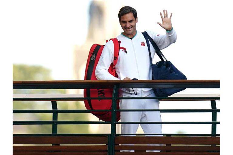 Wohin führt nach der Olympia-Absage der Weg von Roger Federer?. Foto: Adam Davy/PA Wire/dpa