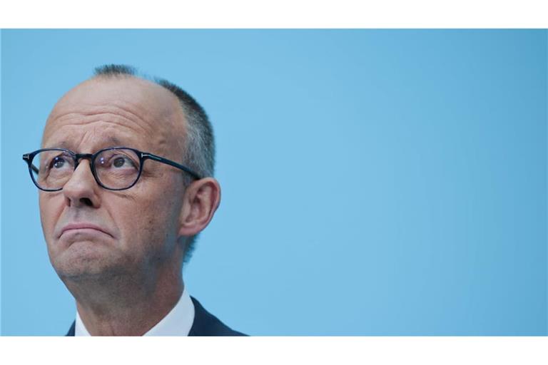 Wohin will er? CDU-Parteichef und Bundeskanzler Friedrich Merz am Montag.