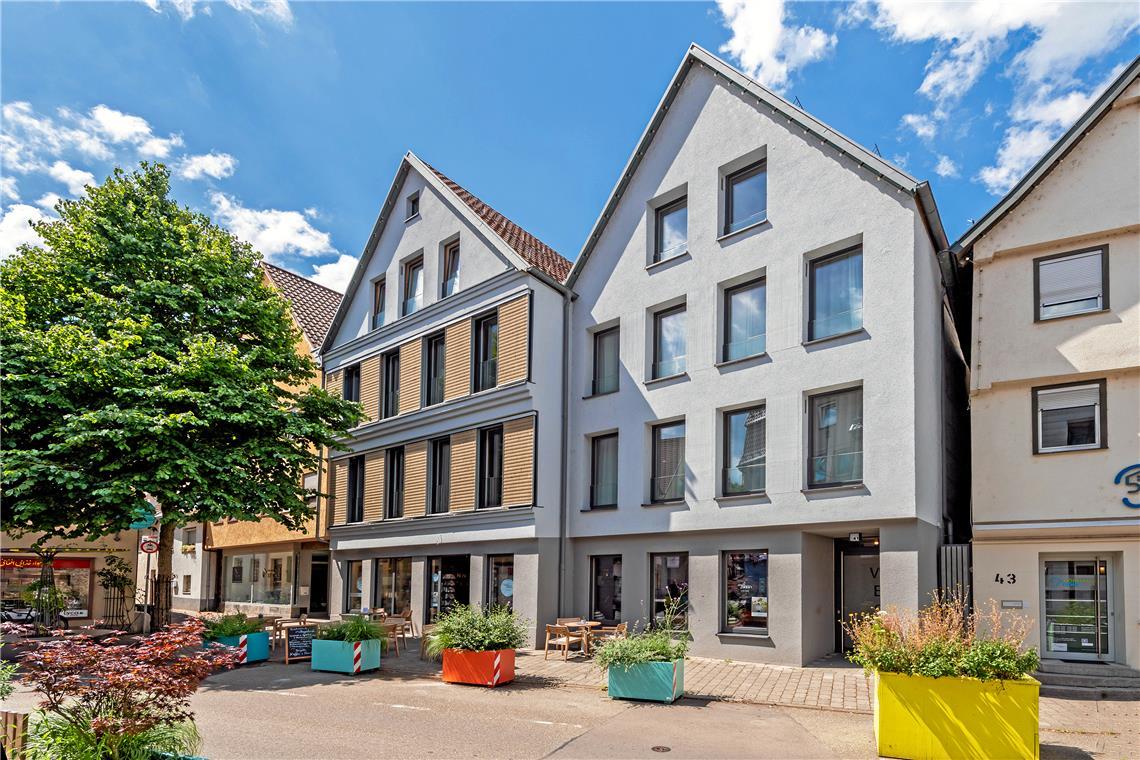 Wohn- und Geschäftshaus W.E.S.T., Schorndorf. Architektur: Ritter Architekten Gm...