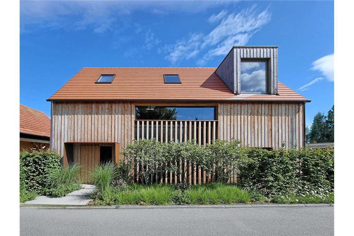 Wohnhaus in Massivholzbauweise, Remshalden-Buoch. Architektur: Klumpp + Klumpp A...