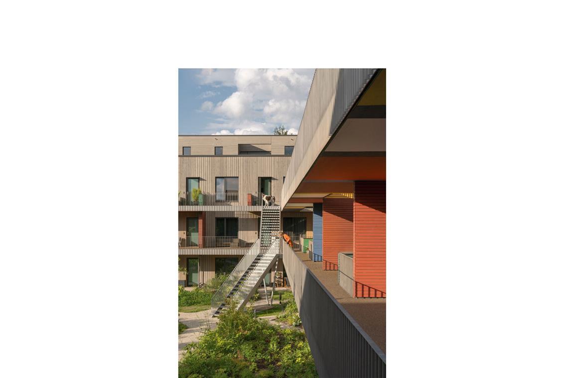 Wohnquartier in Mannheim –   Sauerbruch Hutton: Franklin Village.