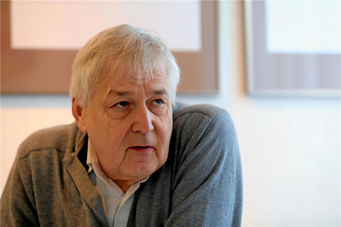 Wolfgang Beck, Pfarrer in BacknangFoto: Benjamin Büttner