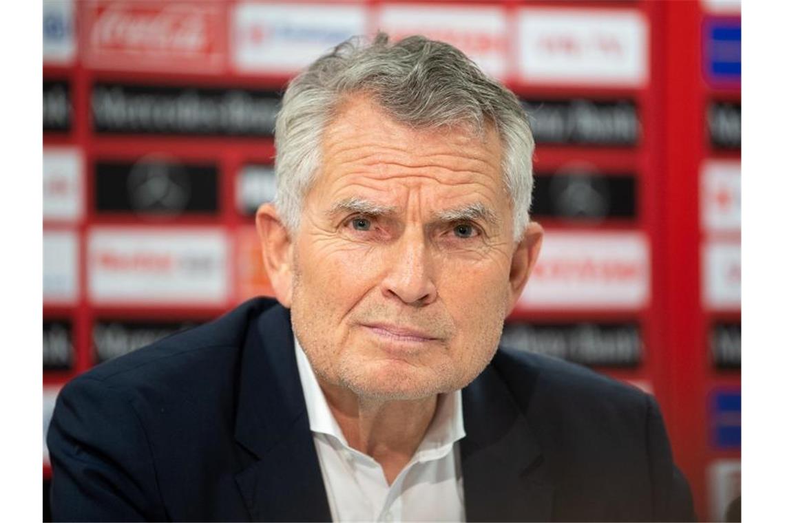 Wolfgang Dietrich, Präsident des Fußball-Bundesligisten VfB Stuttgarts. Foto: Sebastian Gollnow/Archivbild