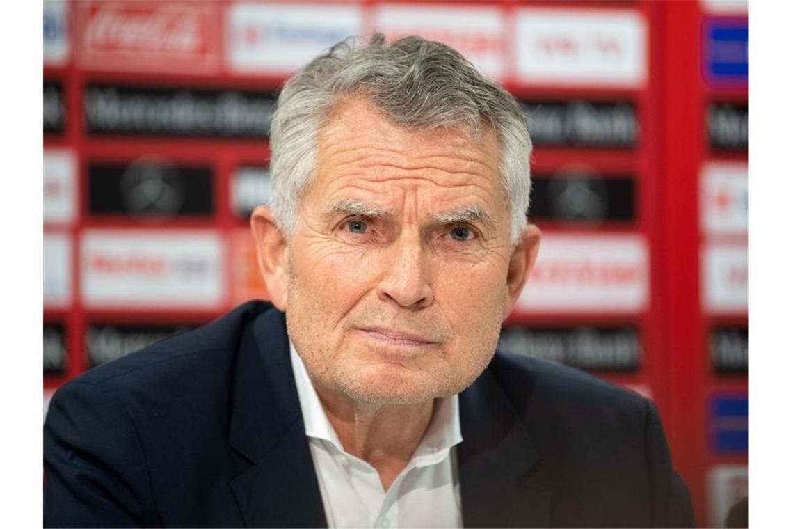 Wolfgang Dietrich, Präsident des Fußball-Bundesligisten VfB Stuttgarts. Foto: Sebastian Gollnow/dpa/Archivbild