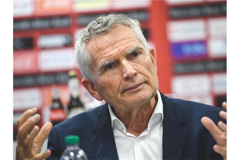 Wolfgang Dietrich, Präsident des VfB Stuttgart. Foto: Sebastian Gollnow/Archivbild