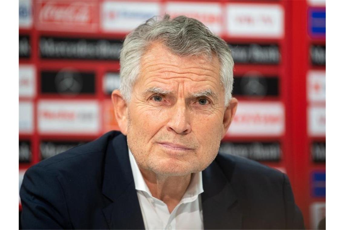 VfB-Präsident warnt vor Abwahl: Wir brauchen „Ordnung“ Wolfgang Dietrich, Präsident des VfB Stuttgart. Foto: Sebastian Gollnow/Archivbild